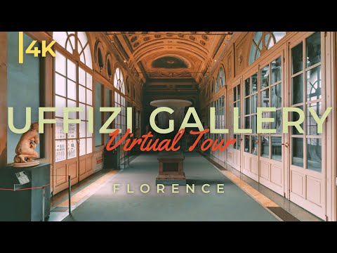 Uffizi Gallery Tour Florence in 4K | Galleria Degli Uffizi, Firenze