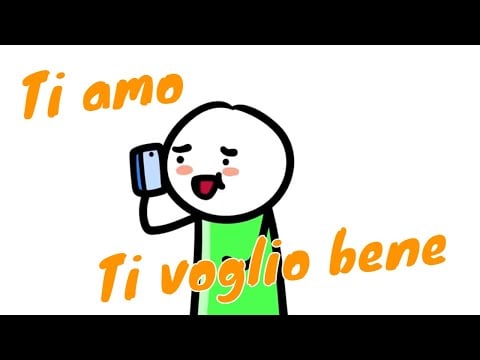 "I love you" in Italian ("ti amo" vs "ti voglio bene")