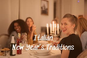 italian new year's traditions