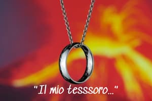 italian translation of precious in lord of the rings