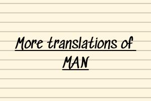 More translations of man in Italian