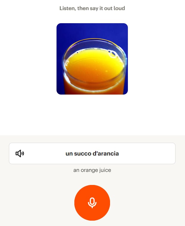 babbel italian live review speaking