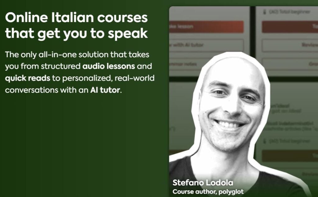 best way to learn italian