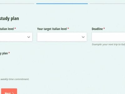 calculate time tot learn italian