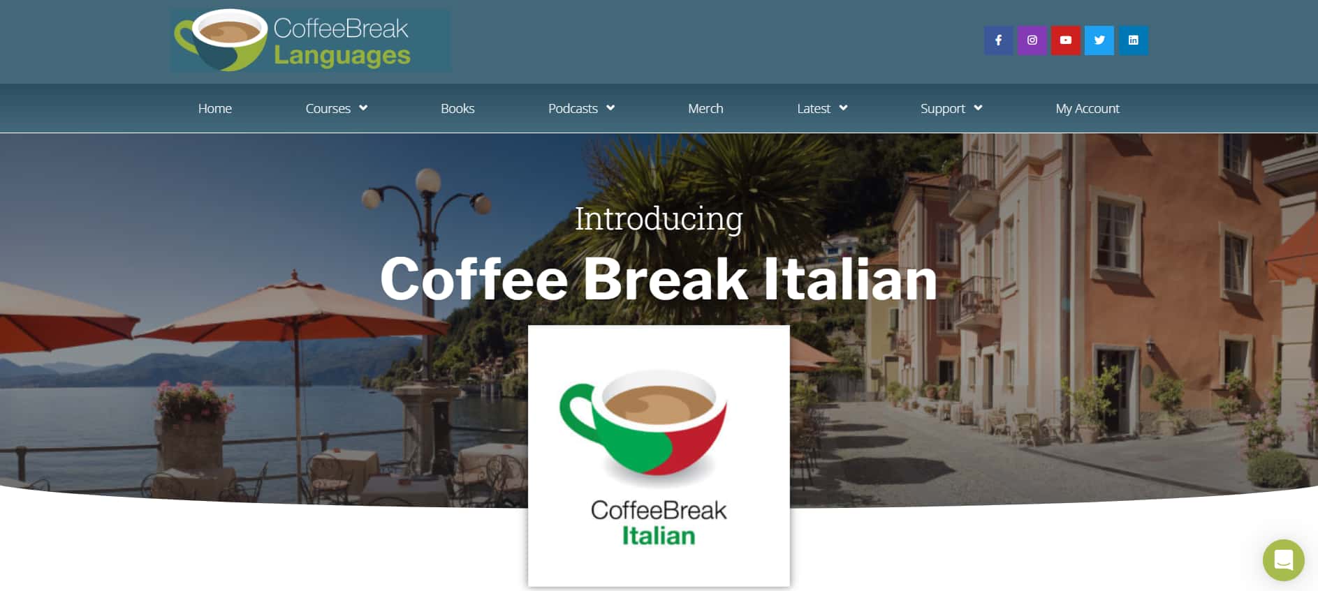 coffee break italian review mainpage