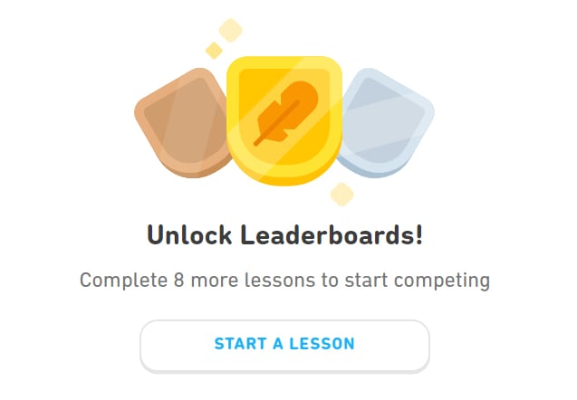 duolingo italian review leaderboard