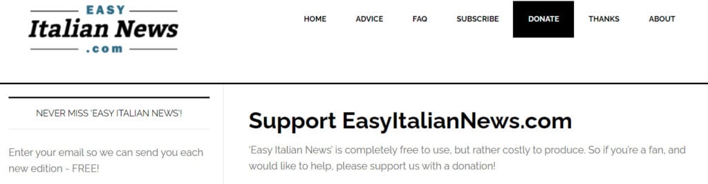easy italian news review pricing