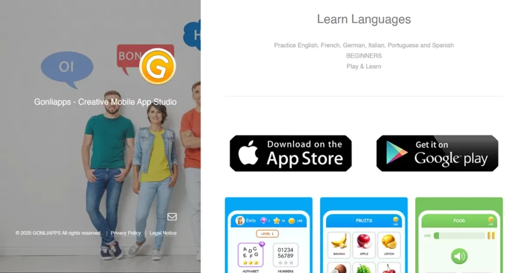 gonliapps home
