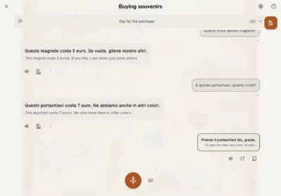 italian ai conversation