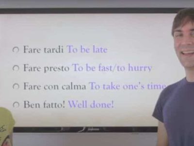 italian video lessons