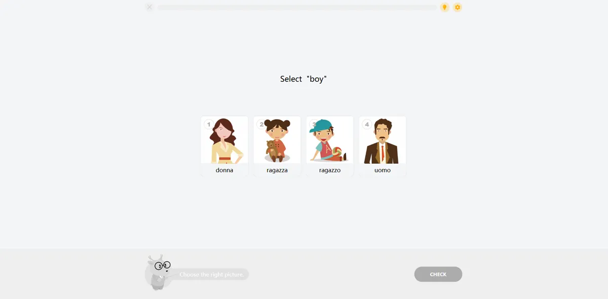 LingoDeer learning experience