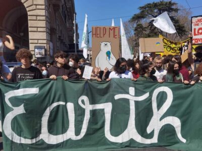 manifestazione per il clima a roma