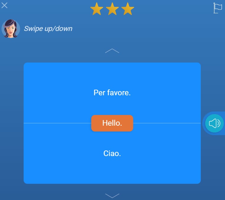 mondly italian review vocabulary one