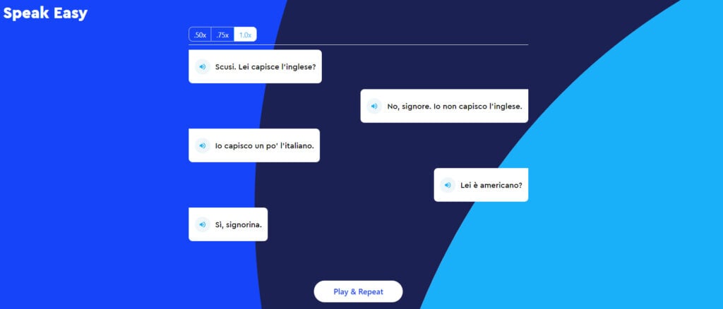 pimsleur italian review speak easy