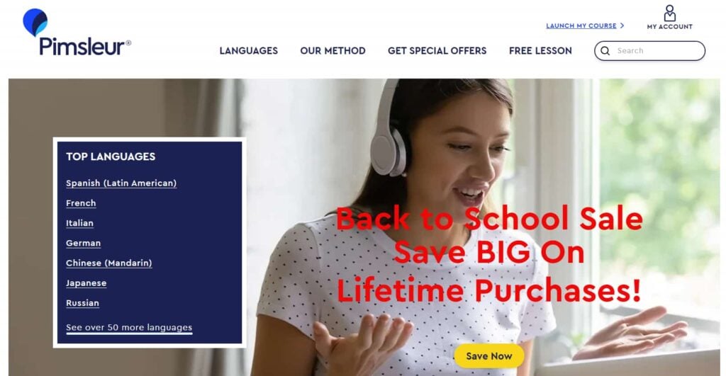 pimsleur italian reviewmain page
