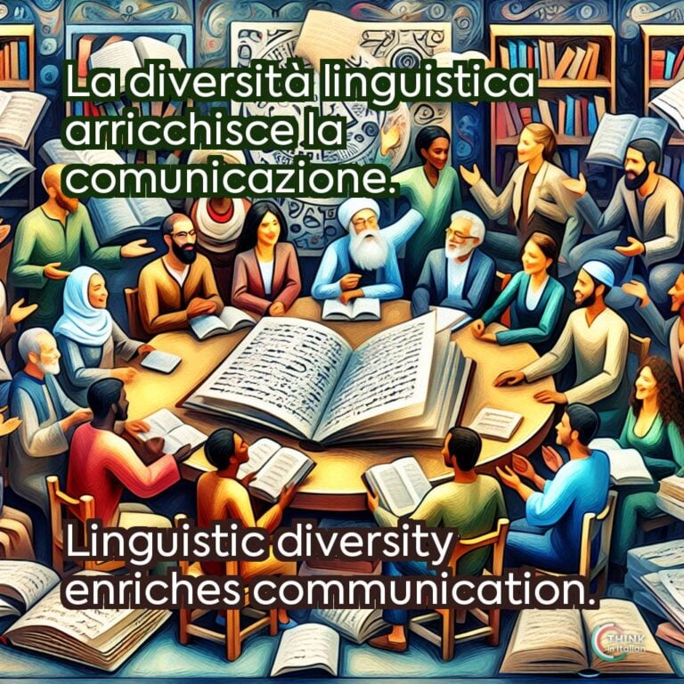 La diversità linguistica arricchisce la comunicazione.