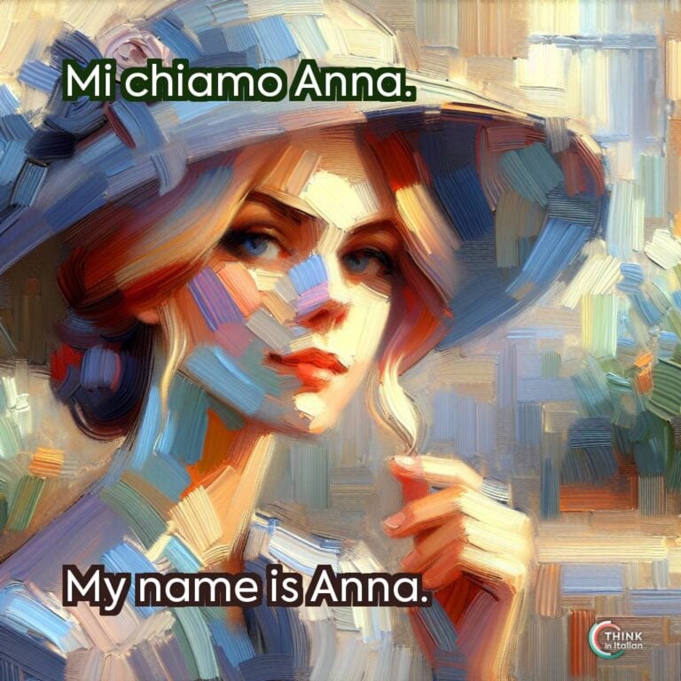 Mi chiamo Anna.
