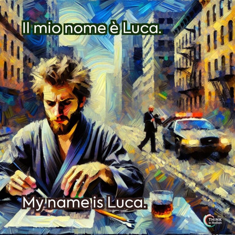 Il mio nome è Luca.