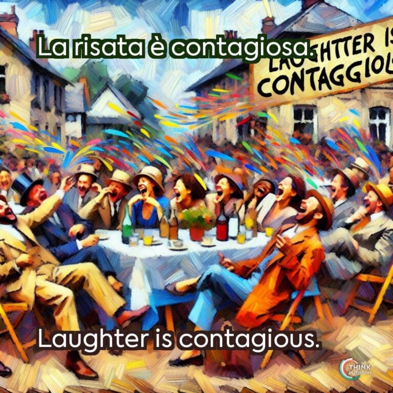 La risata è contagiosa.