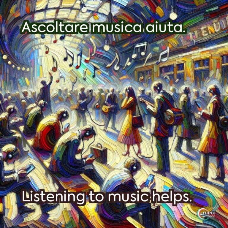 Ascoltare musica aiuta.