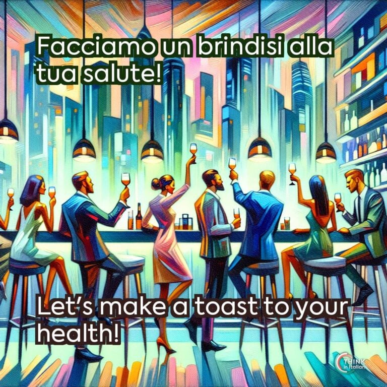 Facciamo un brindisi alla tua salute!   