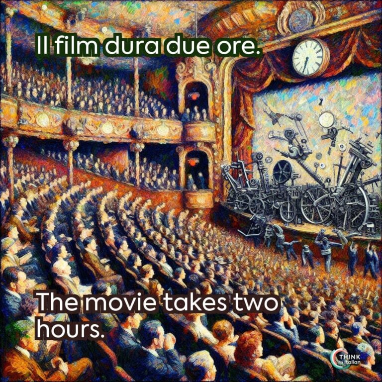 Il film dura due ore.