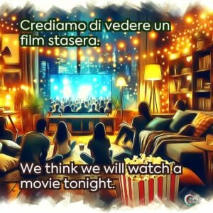 Crediamo di vedere un film stasera.