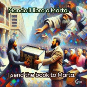Mando il libro a Marta.