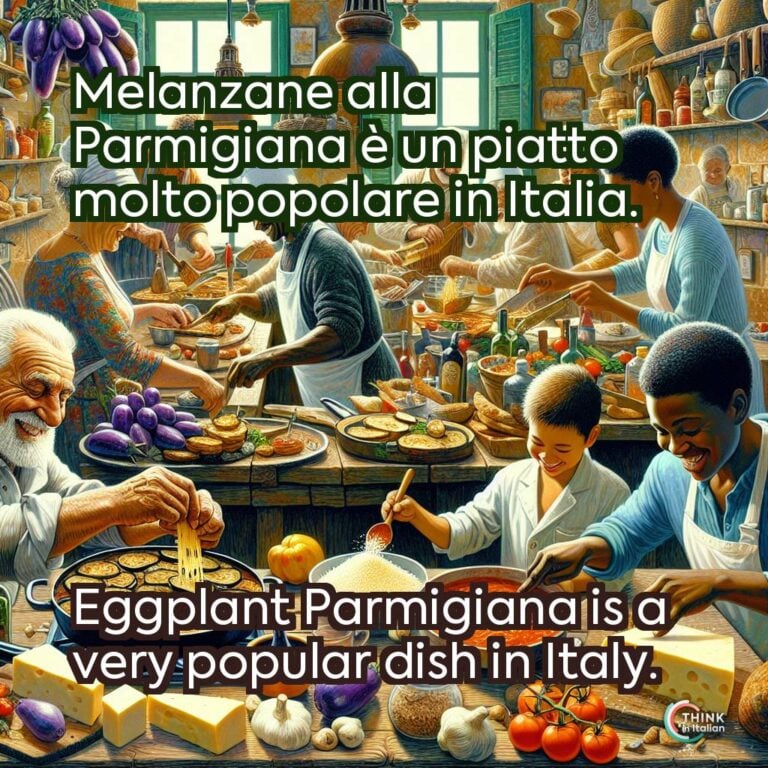 Melanzane alla Parmigiana è un piatto molto popolare in Italia.