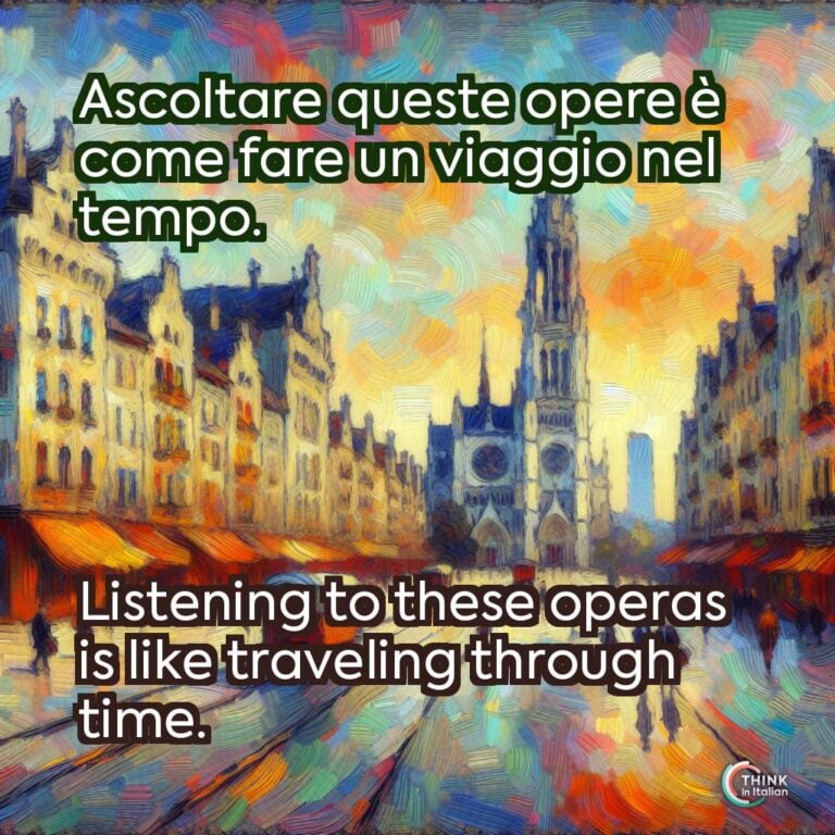 Ascoltare queste opere è come fare un viaggio nel tempo.