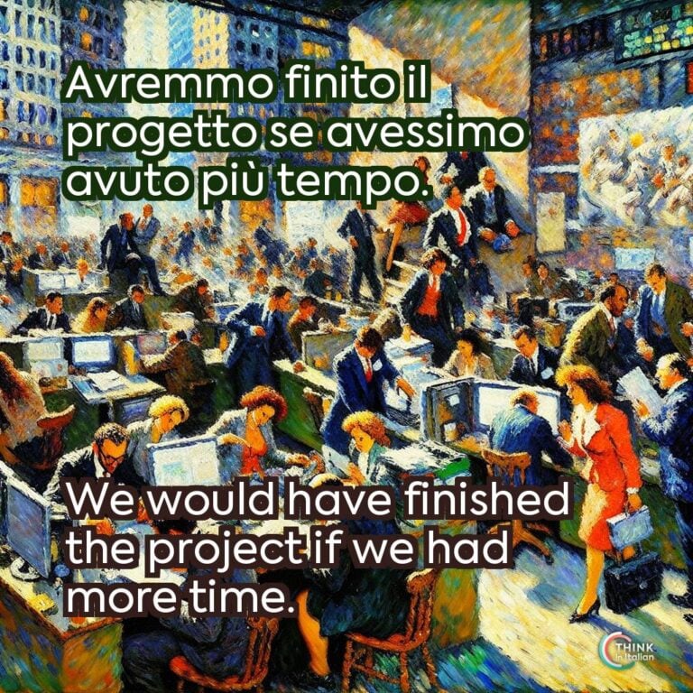 Avremmo finito il progetto se avessimo avuto più tempo.