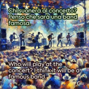 Chi suonerà al concerto? Penso che sarà una band famosa.