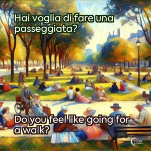 Hai voglia di fare una passeggiata?