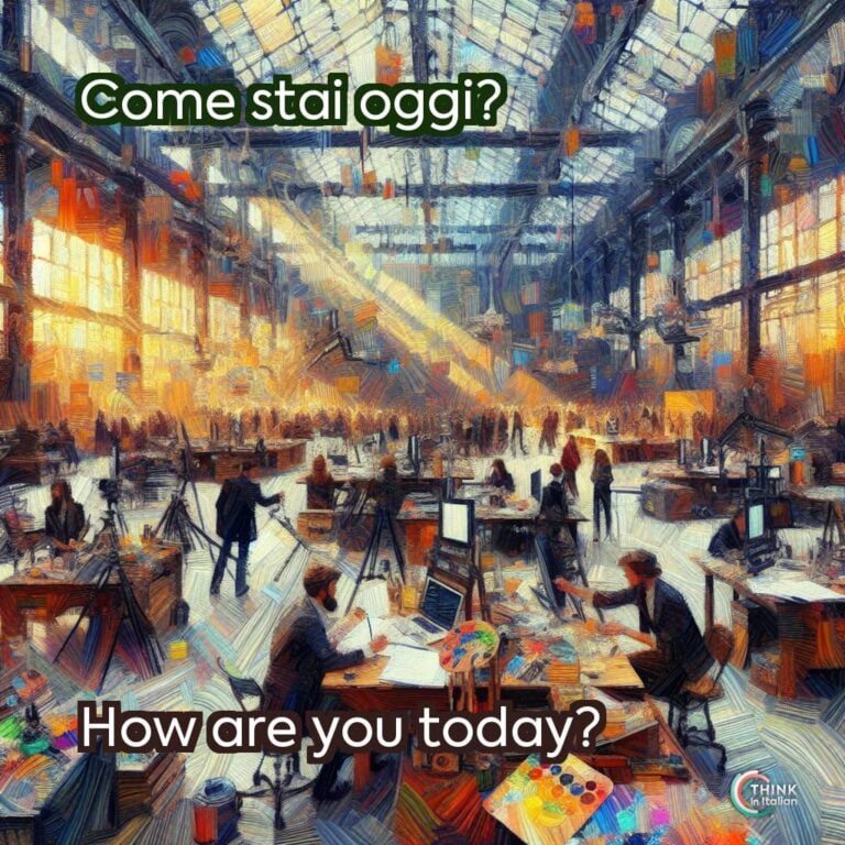 Come stai oggi? 