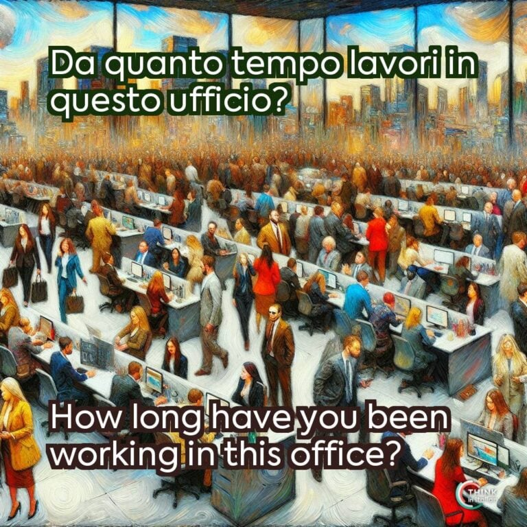 Da quanto tempo lavori in questo ufficio?