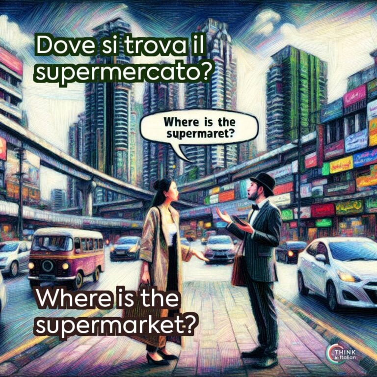 Dove si trova il supermercato?