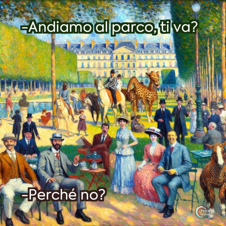 -Andiamo al parco, ti va?