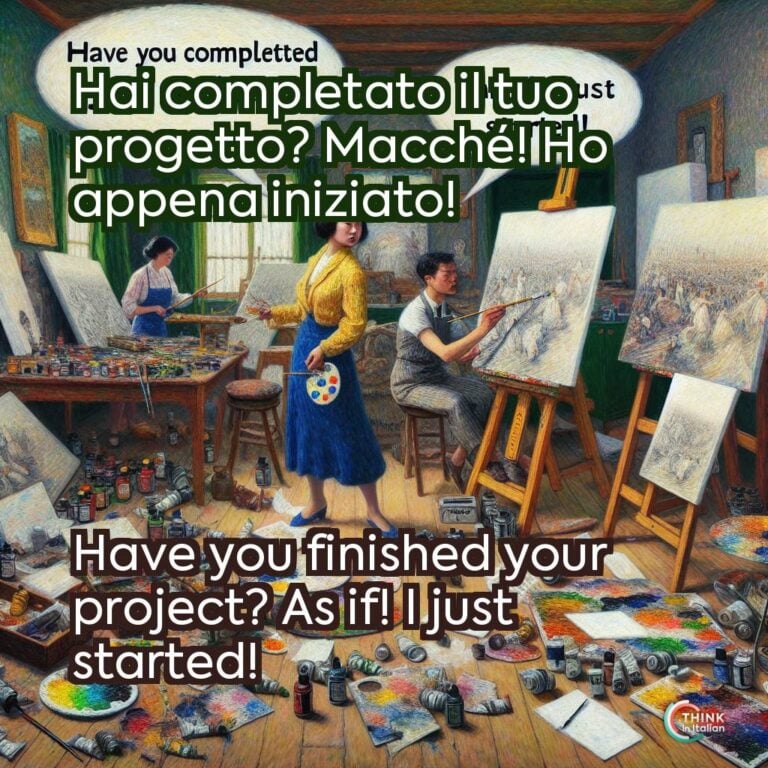 Hai completato il tuo progetto? Macché! Ho appena iniziato!