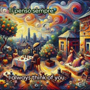 Ti penso sempre.