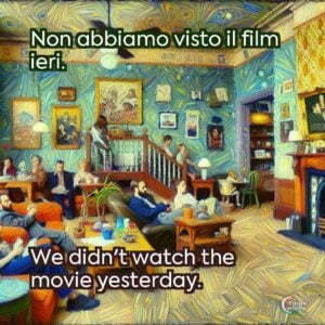 Non abbiamo visto il film ieri.