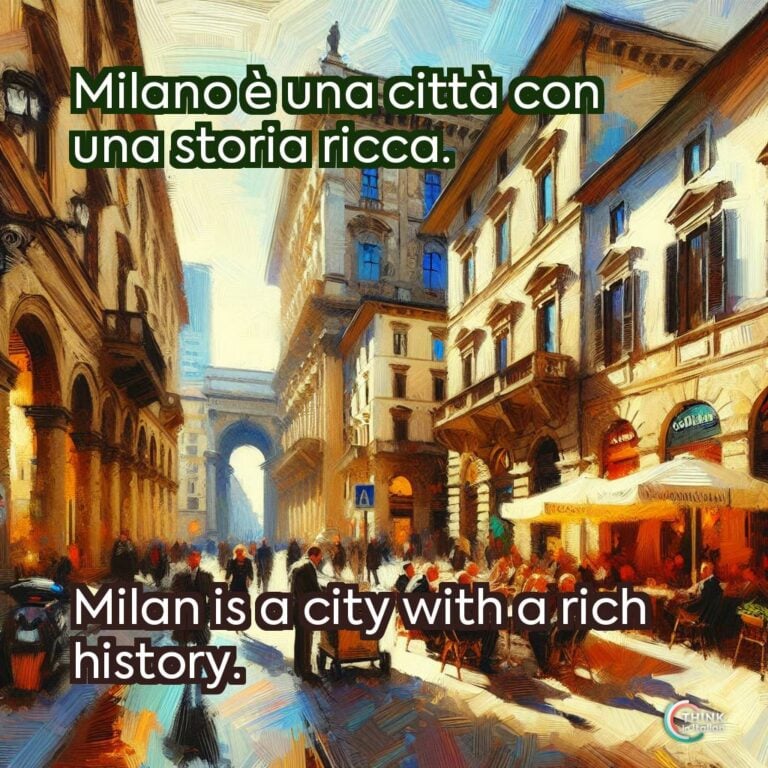 Milano è una città con una storia ricca.