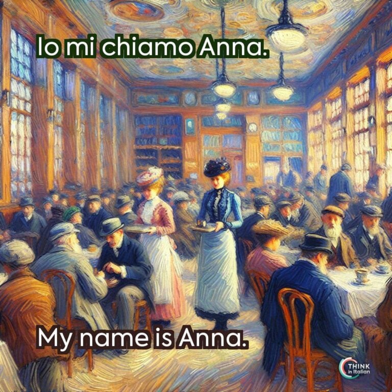 Io mi chiamo Anna.