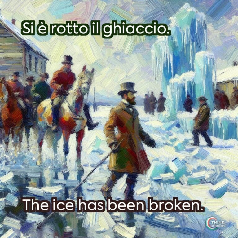 Si è rotto il ghiaccio.
