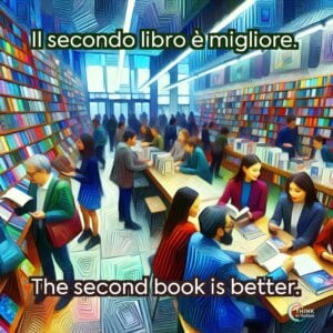 Il secondo libro è migliore.