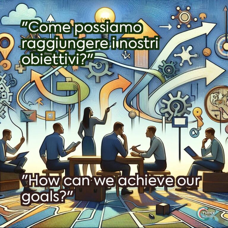 "Come possiamo raggiungere i nostri obiettivi?"
