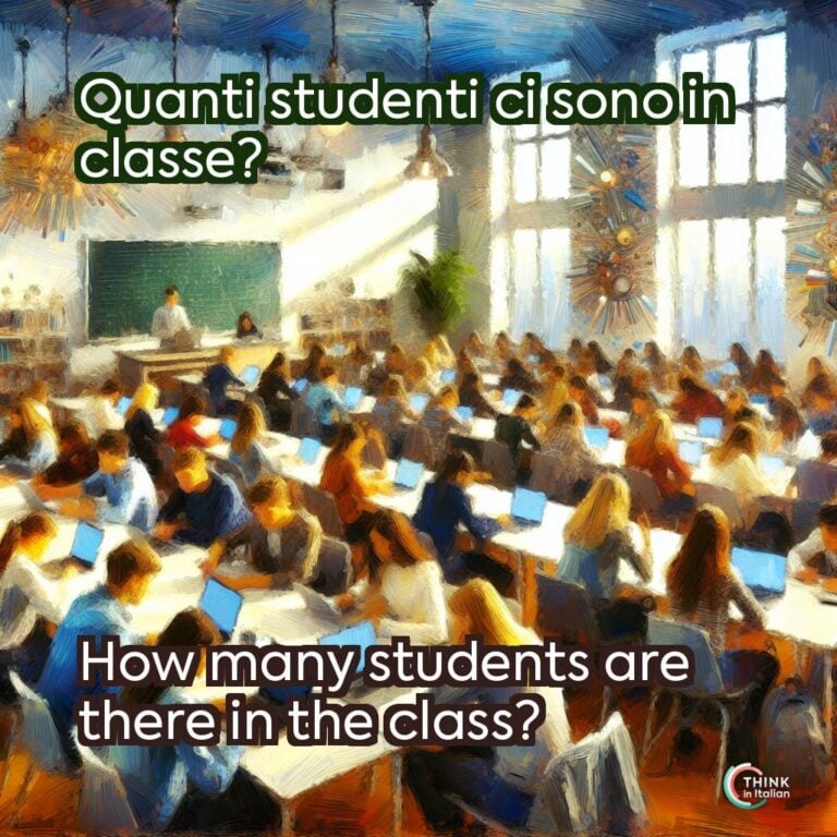 Quanti studenti ci sono in classe?
