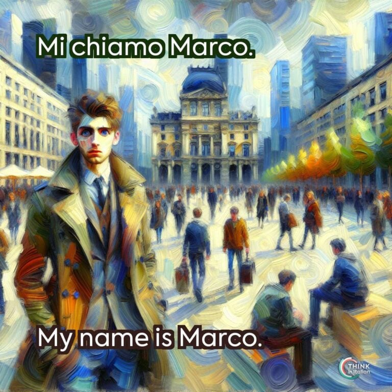 Mi chiamo Marco.