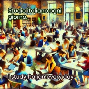 Studio italiano ogni giorno.