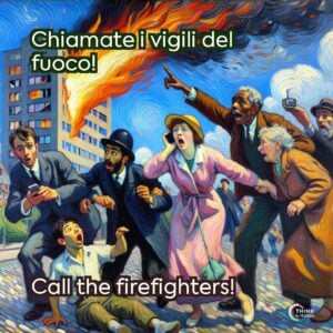 Chiamate i vigili del fuoco!
