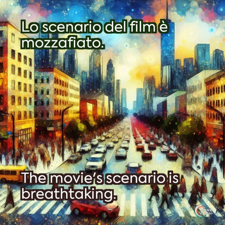 Lo scenario del film è mozzafiato.